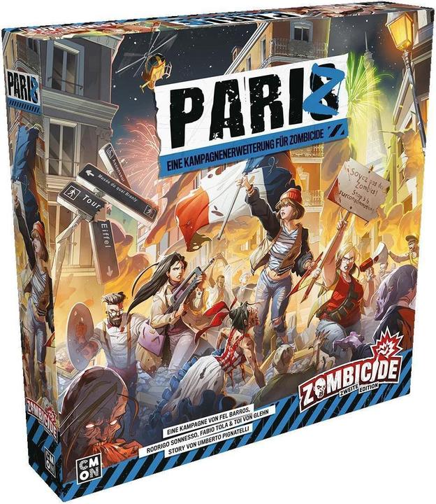 Immagine prodotto Cmon Zombicide 2. Edition - PariZ (Tedesco)