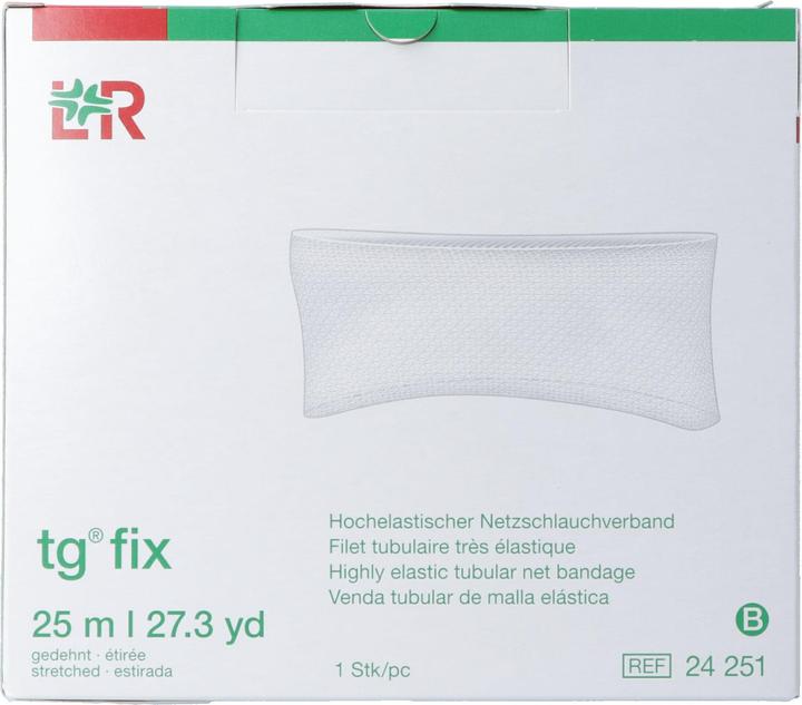 Produktbild Lohmann & Rauscher fix hochelastischer Netzschlauchverband 25m B für Extremitäten klein (mehrere Finger/Hand/Fuss)