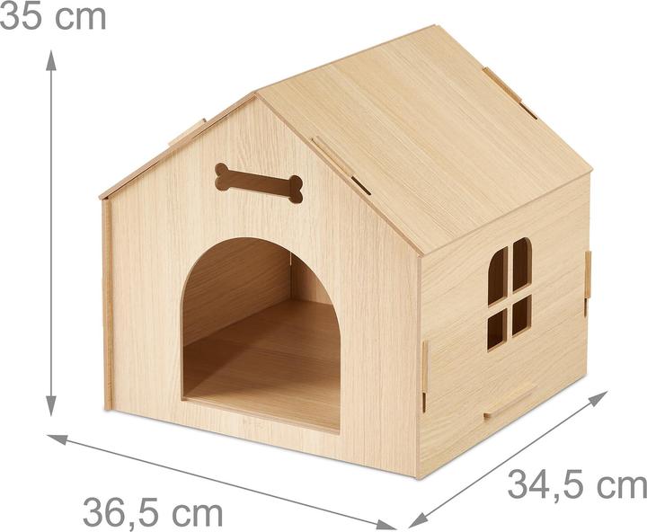 Actual product image Relaxdays Dog kennel (Dog kennel)