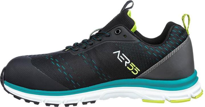 Actual product image Albatros AER55 IMPULSE BLACK BLUE LOW S1P ESD HRO SRA 647500241000043 Safety shoe S1 Schuhgrö (S1P, 43)