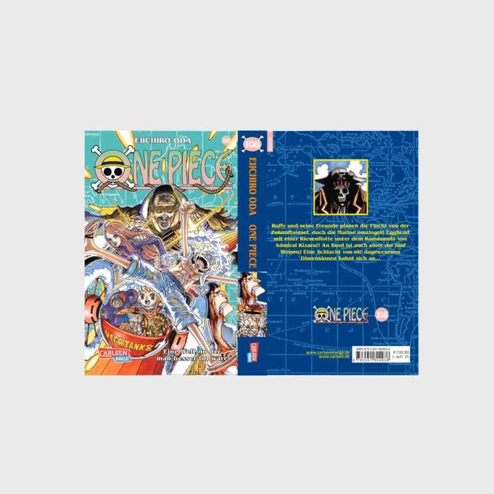 Produktbild One Piece 108 (Deutsch, Eiichiro Oda, 2025)