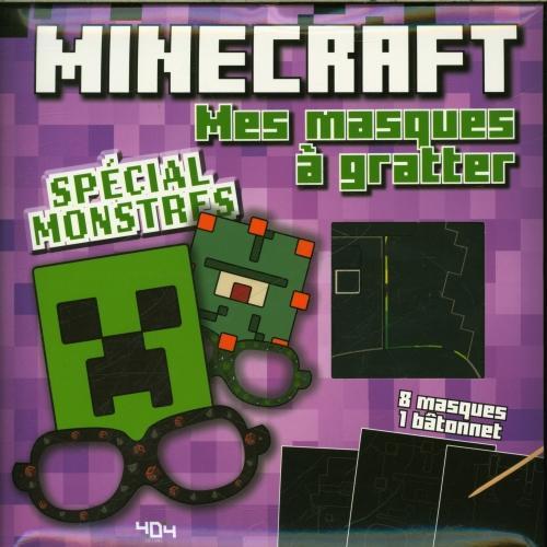 Produktbild 404 Editions Minecraft : mes masques à gratter : spécial monstres (Französisch, Sapuppo Daniele, 2024)