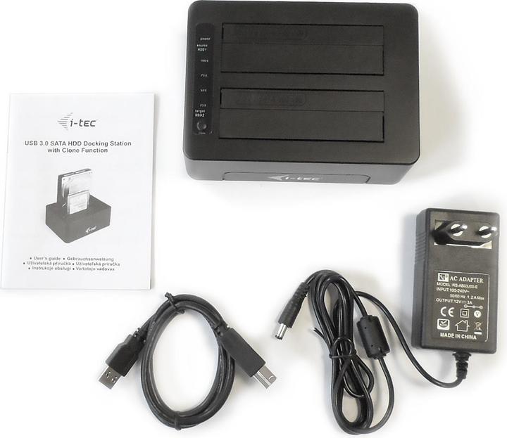 Actual product image i-tec SATA HDD Dockingstation (2.5", 3.5")