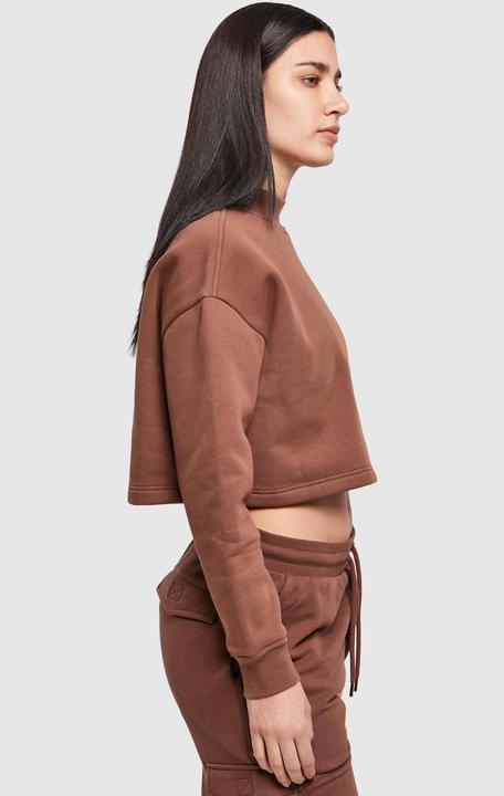 Actual product image Urban Classics Ladies Cropped Oversized Sweat High Neck Crew - 14225 (3XL)