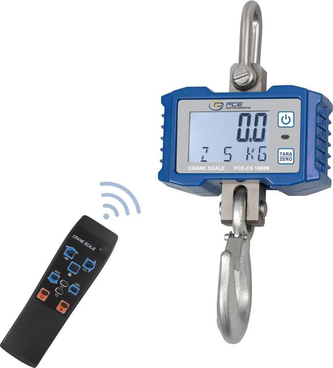 Image du produit PCE Instruments - bereik 1000 kg - tarrafunctie - LCD scherm - PCE-CS 1000N