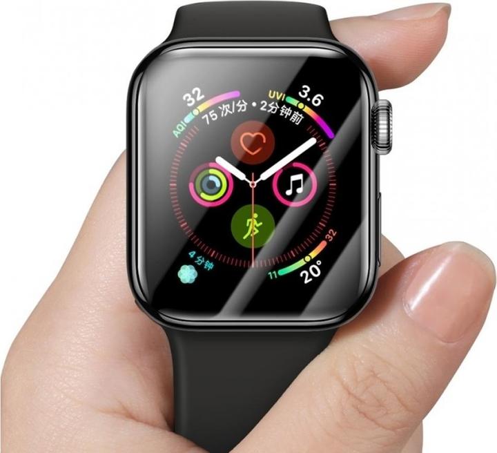 Actual product image Baseus Apple Watch 42mm Curved bulletproof glass