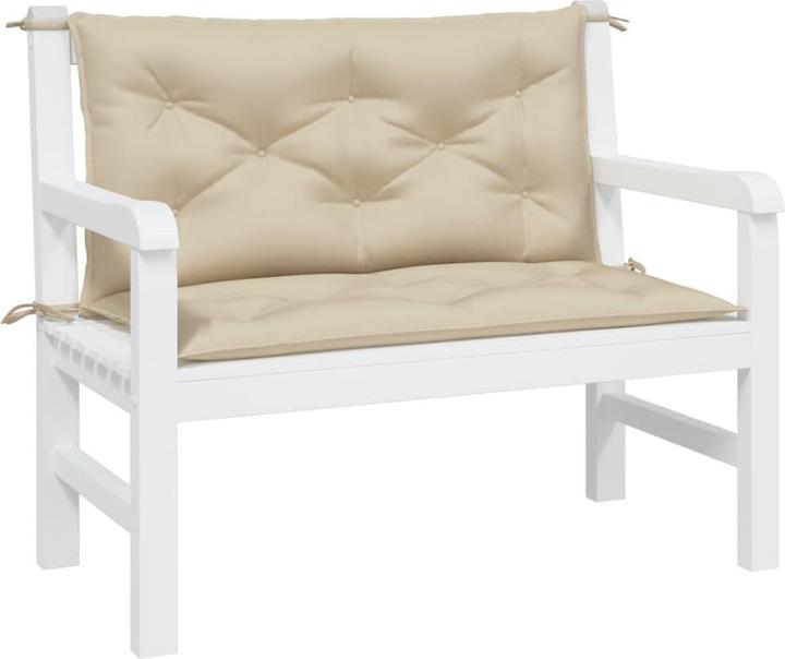 Produktbild VidaXL Gartenbank-Auflagen 2 Stk. O x ford-Gewebe (100 x 50 x 7 cm)