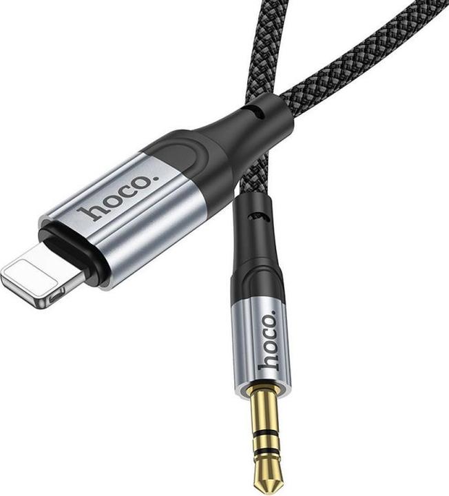 Image du produit Hoco Cable cable AUX Lightning (male) to Jack 3,5 mm (male) UPA26 1 m black