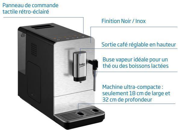 Actual product image Beko CEG5311X - Volautomatic espressomachine
