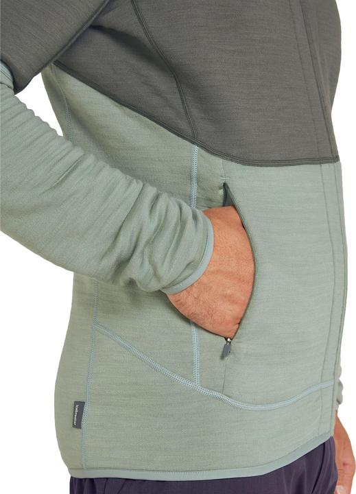 Actual product image Icebreaker Merino 400 RealFleece Descender L/S Zip (XL)
