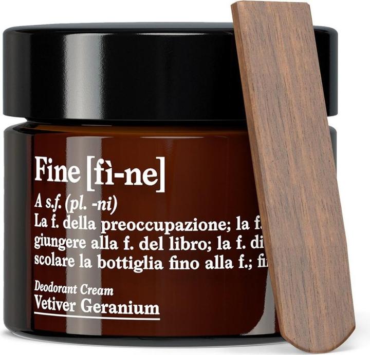 Image du produit [fì-ne] Vétiver Géranium - Crème déodorante (Crème)