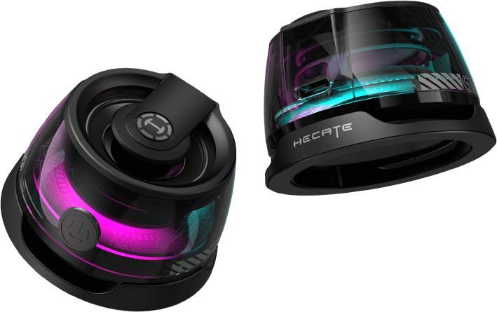 Actual product image Edifier Magnetic Speaker | G200 | 3 W | Bluetooth | Black | 4 Ω | Portable | Wireless connection (1 pcs., 3 W)