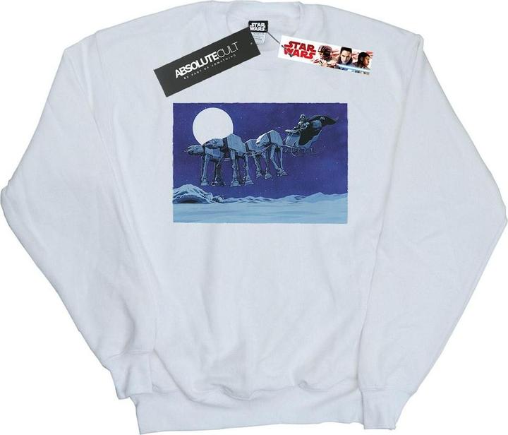 Star Wars Christmas ATAT Sleigh Sweatshirt Jungen