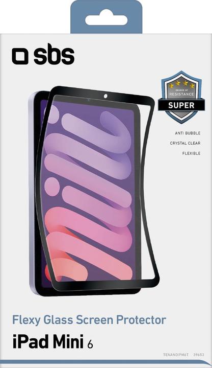 Image du produit SBS Protecteur d'écran complet en verre flexible pour iPad Mini 6 (1 pièce(s), iPad mini 6)