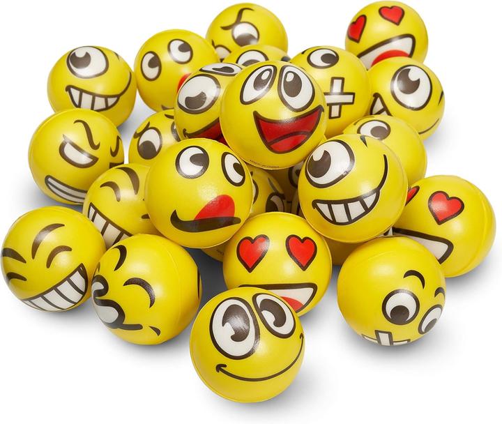 Image du produit The twiddlers Antistress Bälle Emoji 24 Stück