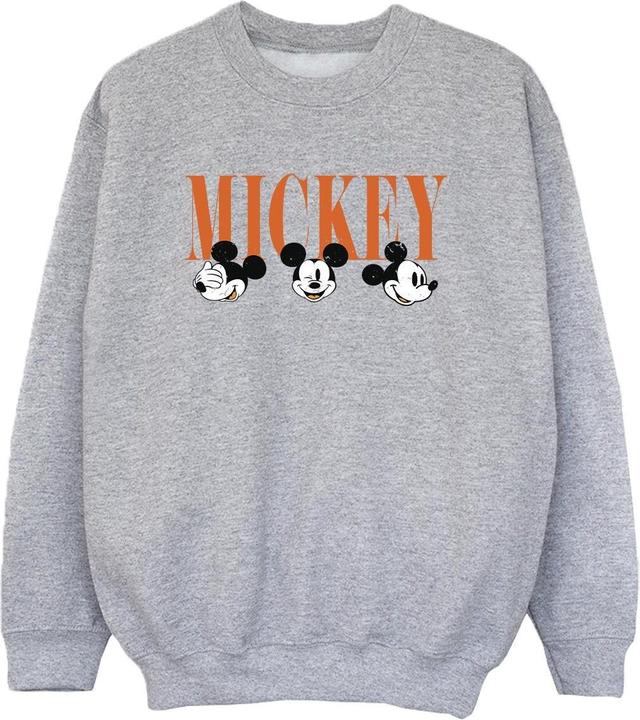 Disney Mickey Mouse Faces Sweatshirt Jungen