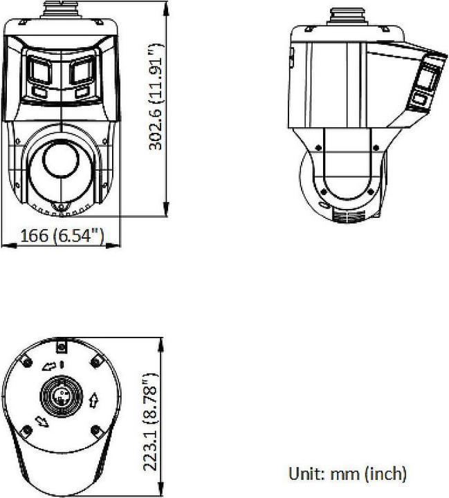 Produktbild Hikvision TandemVu 6+4MP 25X Colorful &