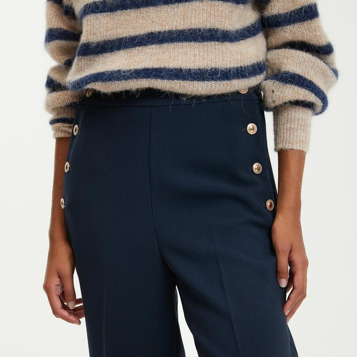 Produktbild La Redoute Collections Hose Signature ADRIENNE im Matrosen-Style (48)