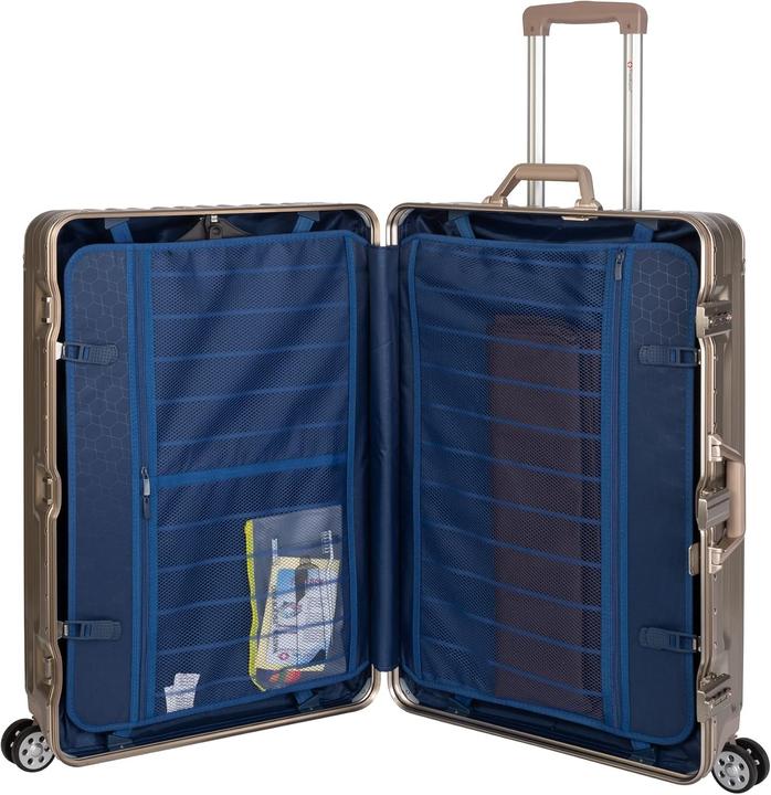 Immagine prodotto Travelhouse 2-teiliges Kofferset London mit TSA-Schloss und Doppelrollen (108 l, Bagaglio a mano (fino a 50 litri), L (90 - 115l))
