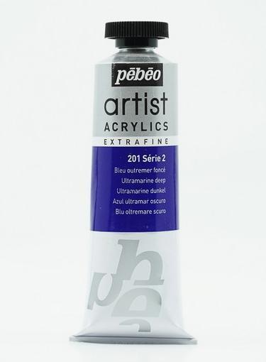 Productafbeelding Pebeo Artist Acrylics Extra Fijne Acrylverf (Ultramarijn Donker, 37 ml)