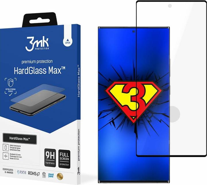 Produktbild 3MK Ultra Hard Glass (1 Stück, Samsung Galaxy S23 Ultra)