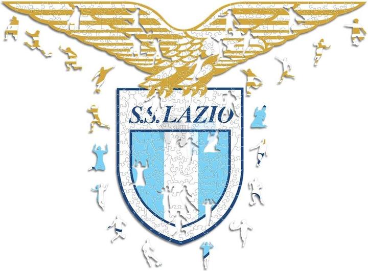 Actual product image Iconic SS Lazio - Logo - Wooden Puzzle Size M (270 pieces) (270 pieces)