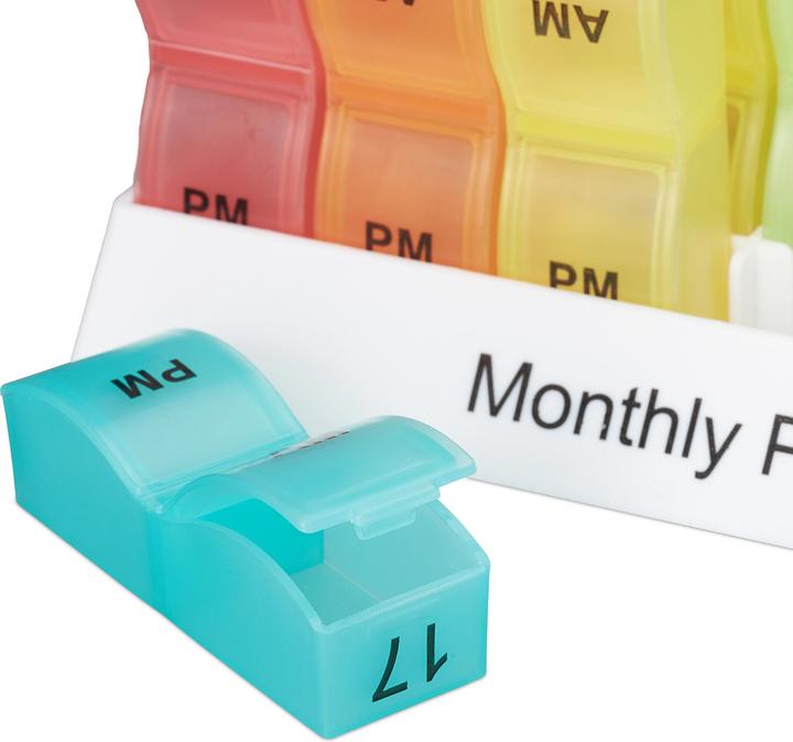 Actual product image Relaxdays Pillbox