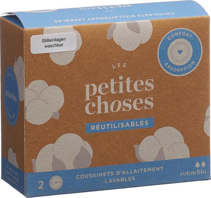 Les Petites Choses coussinets d'allaitement bio (2 x)