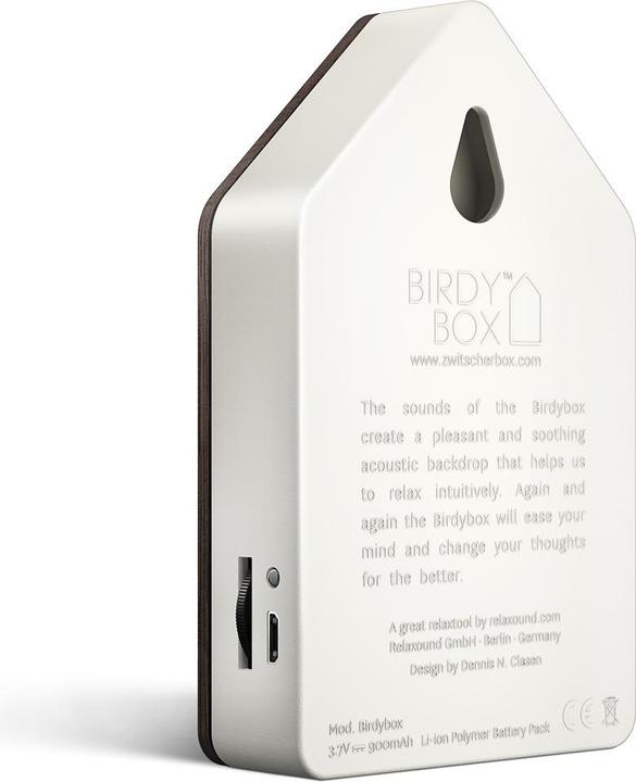 Actual product image Zwitscherbox Birdy box (7.5 x 2.5 x 12.5 cm)