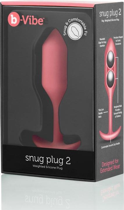 Produktbild Earthly Body B-Vibe - Snug Plug 2 Coral