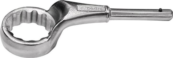 Padre Chiave combinata 839 Larghezza tra i piatti 60 mm Lunghezza 345 mm a gomito (60 mm)
