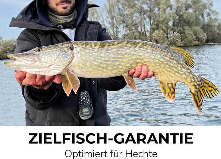 Produktbild Jaeger Pike Go Kit - Hecht Starter Combo (Allroundrute, 255 cm)