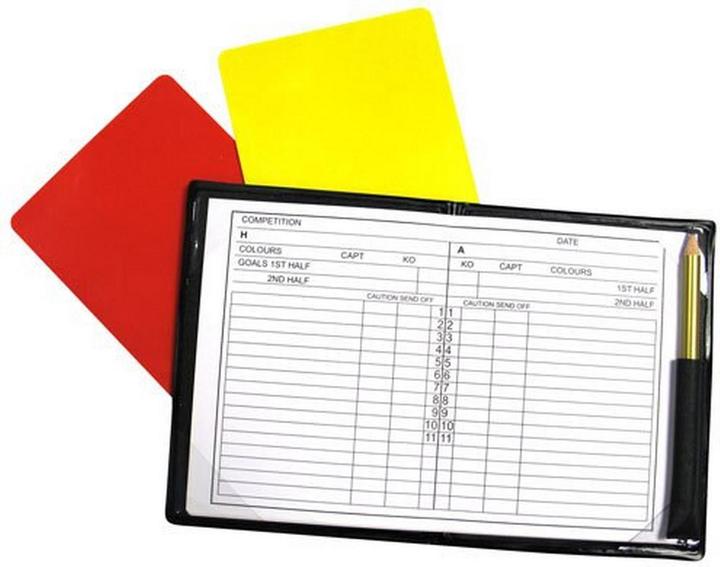 Precision Notizbuch Referees