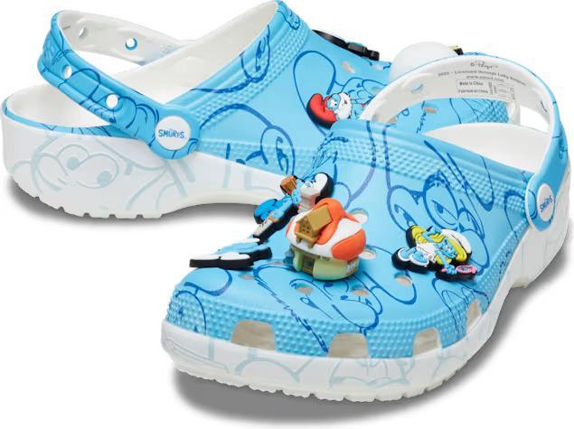 Actual product image Crocs Smurfs Classic Clog (40)
