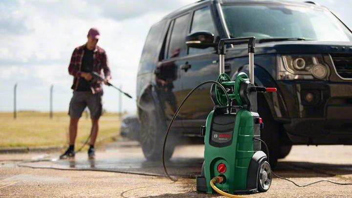 Productafbeelding Bosch Home & Garden AdvancedAquatak 150 incl. slanghaspel (Elektrische stroom)