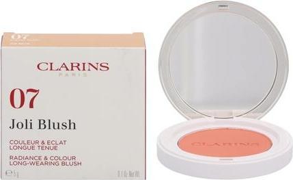 Actual product image Clarins Joli Blush No. 07 - Cheeky Peach (No. 07 - Cheeky Peach)