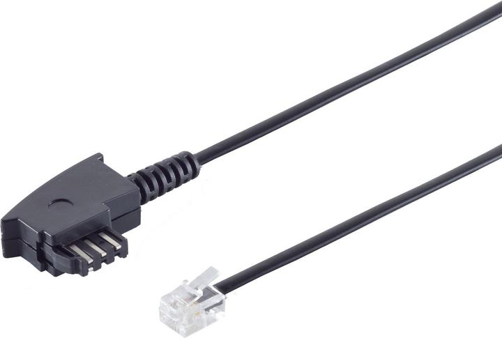Produktbild Shiverpeaks S/CONN maximale Konnektivität Telefonanschlusskabel-TAE F-Stecker auf Westernstecker 6/4 (Antennenkabel)