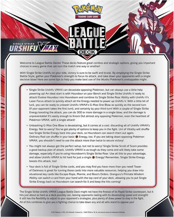 Image du produit Pokémon League Battle Decks (Anglais, Pont)