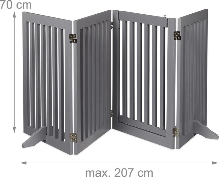 Produktbild Relaxdays Absperrgitter (207 cm)