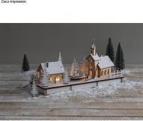 Produktbild Rayher Holz 3D-Bausatz Alpendorf, FSC Mix Credit, natur
