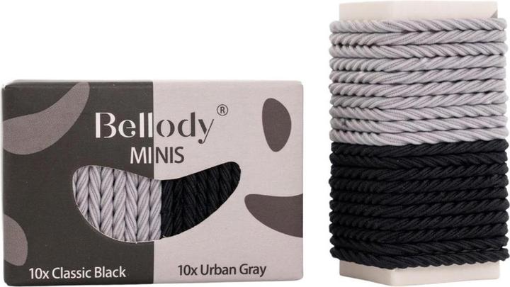Bellody Minis Haargummis Black/Gray (Haargummi)