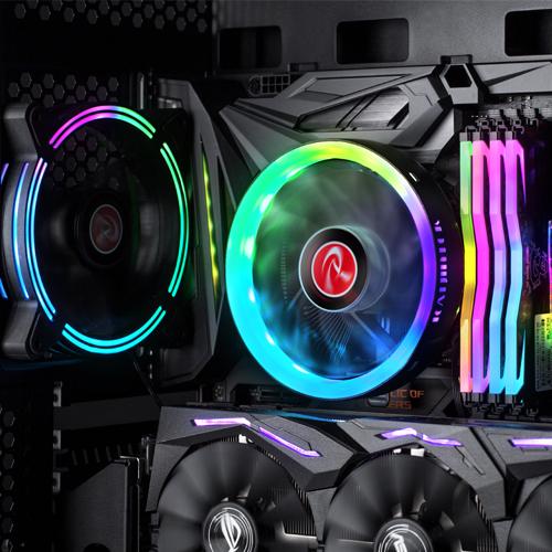 Actual product image Raijintek Juno Pro RBW CPU Cooler (66 mm)