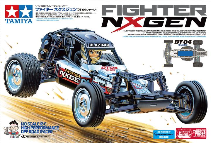 Produktbild Tamiya 1/10 RC Fighter NXGEN (DT-04) (Kit)