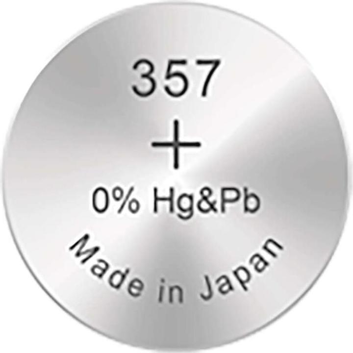 Actual product image GP Batteries Silver Oxide Cell 357 Disposable Battery SR44 Siler-Oxide (S) (1 pcs., SR44, 165 mAh)