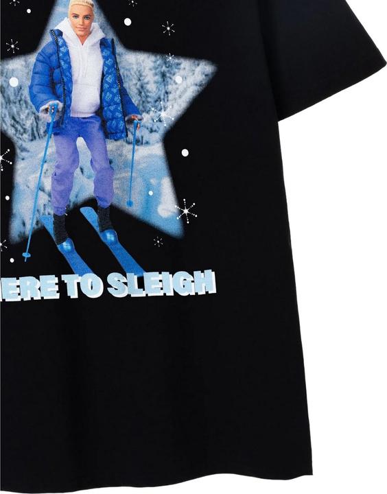 Immagine prodotto Barbie Here To Sleigh Maglietta Ken () Uomo (L)