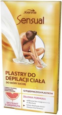 Image du produit Joanna Sensual Body Removal Patches With Z Extract (Patchs sensuels d'élimination des poils du corps à (12 x)