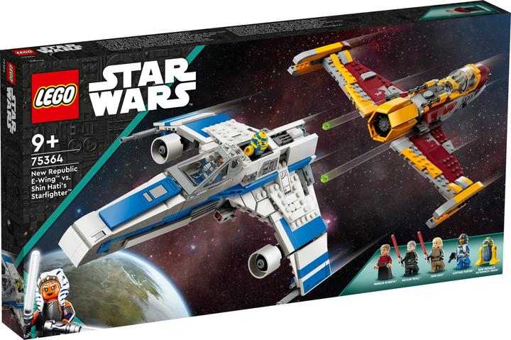Produktbild LEGO New Republic E-Wing vs. Shin Hatis Starfighter (75364, LEGO Star Wars)