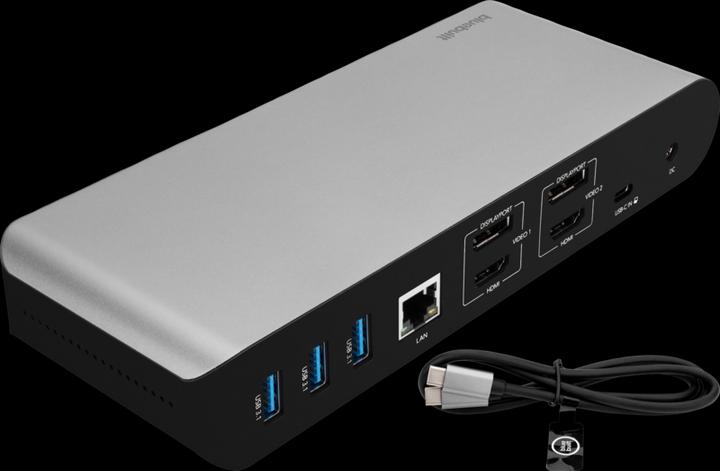 Bluebuilt DisplayLink Docking Station Pro Met MET USB-C (BBDS14IN1) (USB-C)