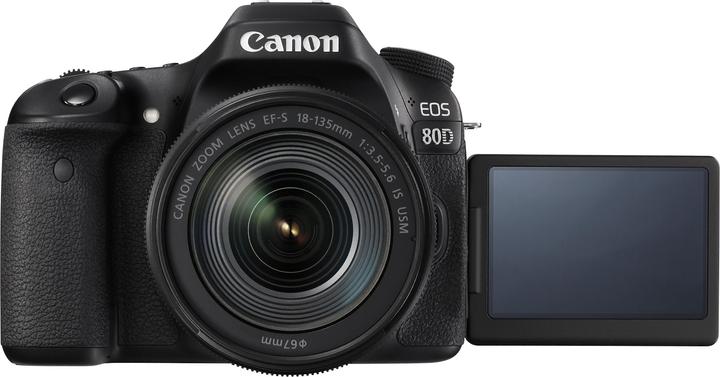 Canon EOS 80D Kit (18 - 135 mm, 24.20 Mpx, APS-C / DX)