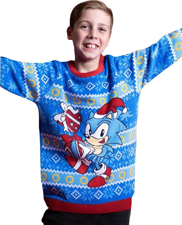 Produktbild Sonic The Hedgehog Pullover weihnachtliches Design (116)